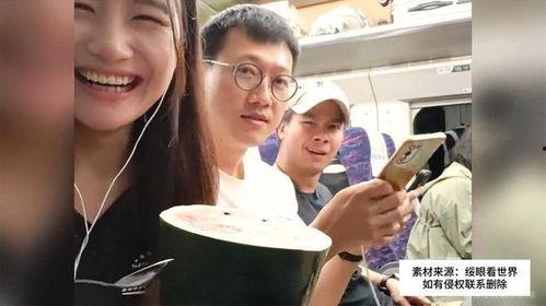 吃瓜高铁,揭秘高铁上的美食盛宴与趣味时光
